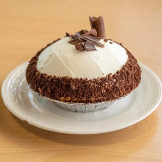 4" Chocolate cream Pie